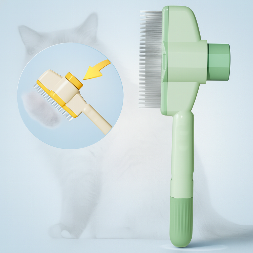 Furblu™ Self-Cleaning Pet Brush
